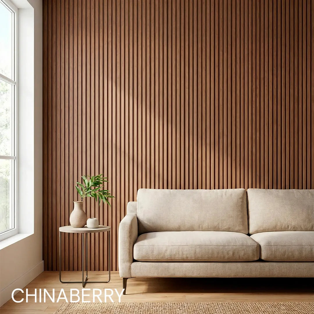 Peel & Stick Slat Wall Panel Rolls Kit