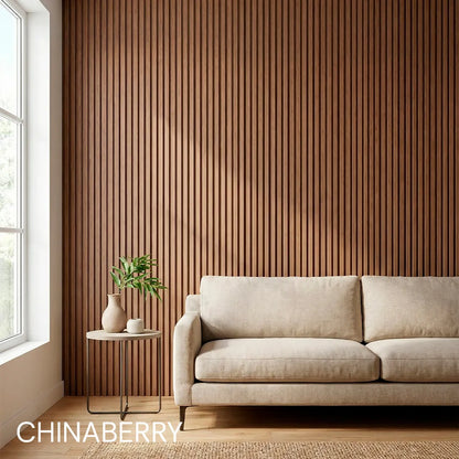Peel & Stick Slat Wall Panel Rolls Kit