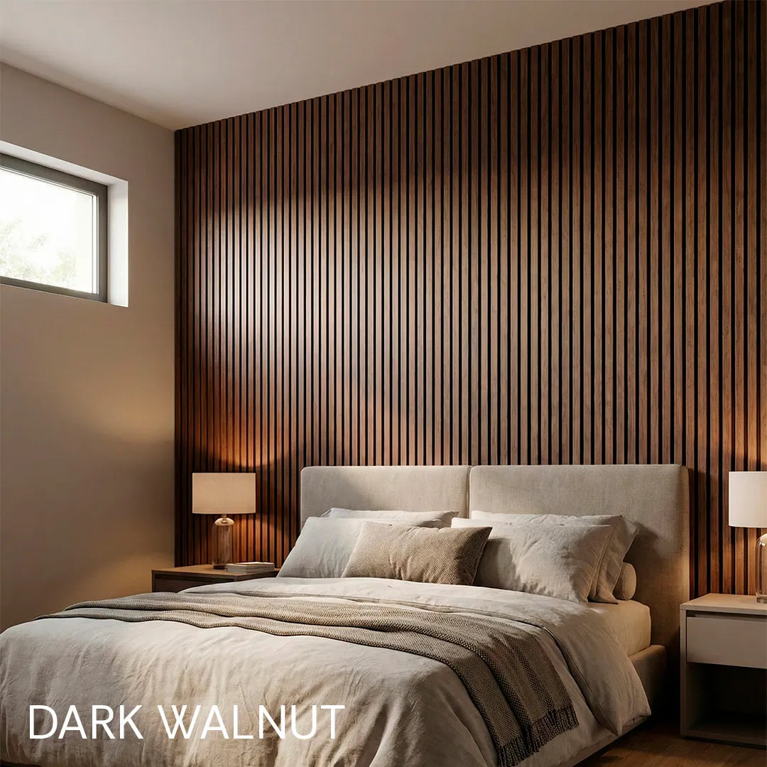 Peel & Stick Slat Wall Panel Rolls Kit