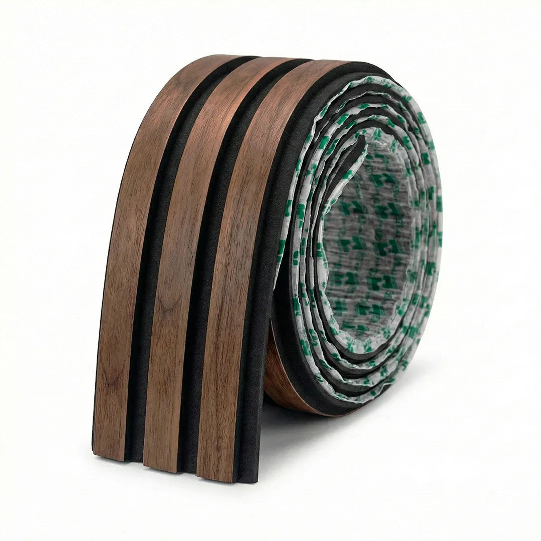 Peel & Stick Slat Wall Panel Rolls Kit